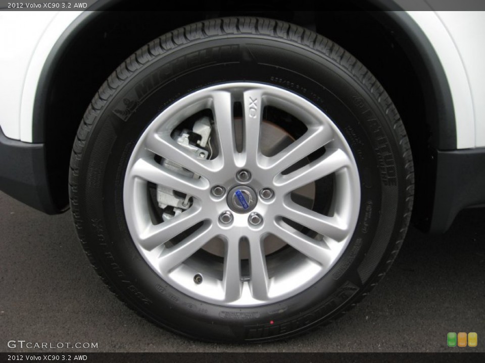 2012 Volvo XC90 3.2 AWD Wheel and Tire Photo #58324260