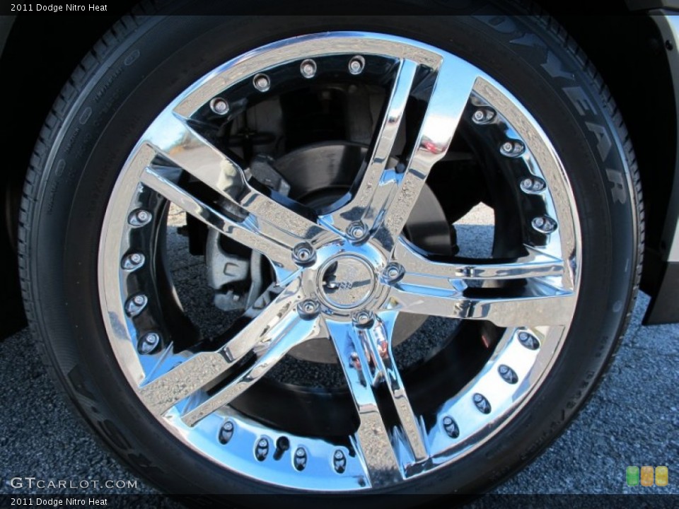2011 Dodge Nitro Custom Wheel and Tire Photo #58327567