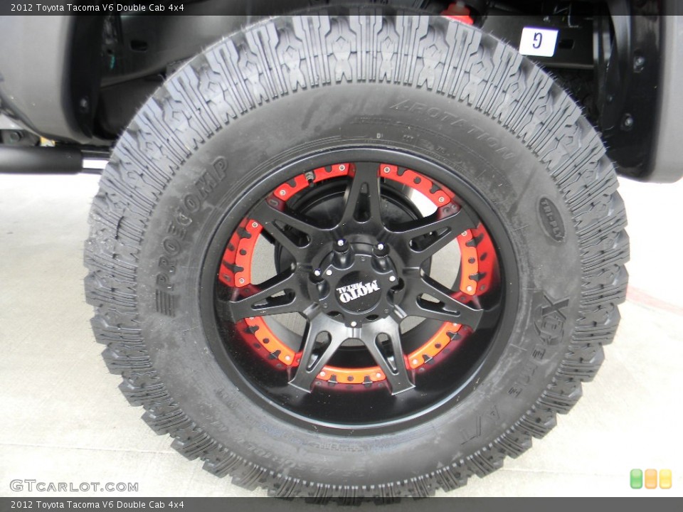 2012 Toyota Tacoma Custom Wheel and Tire Photo #58328335