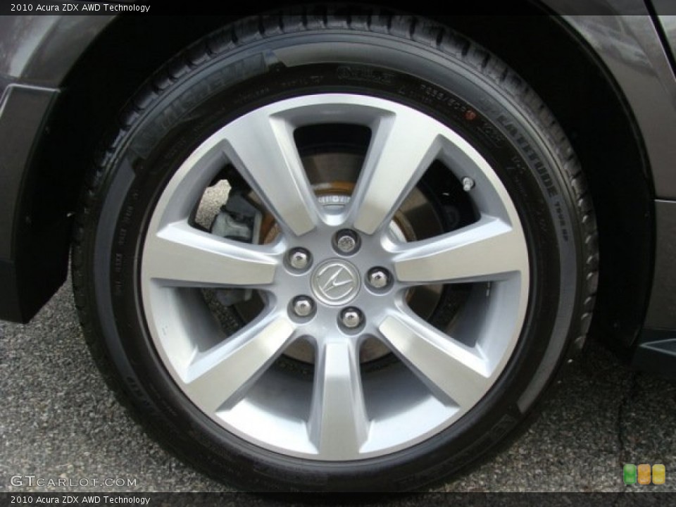 2010 Acura ZDX AWD Technology Wheel and Tire Photo #58328500