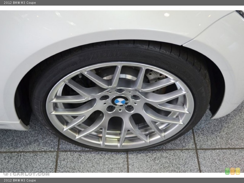 2012 BMW M3 Coupe Wheel and Tire Photo #58328807