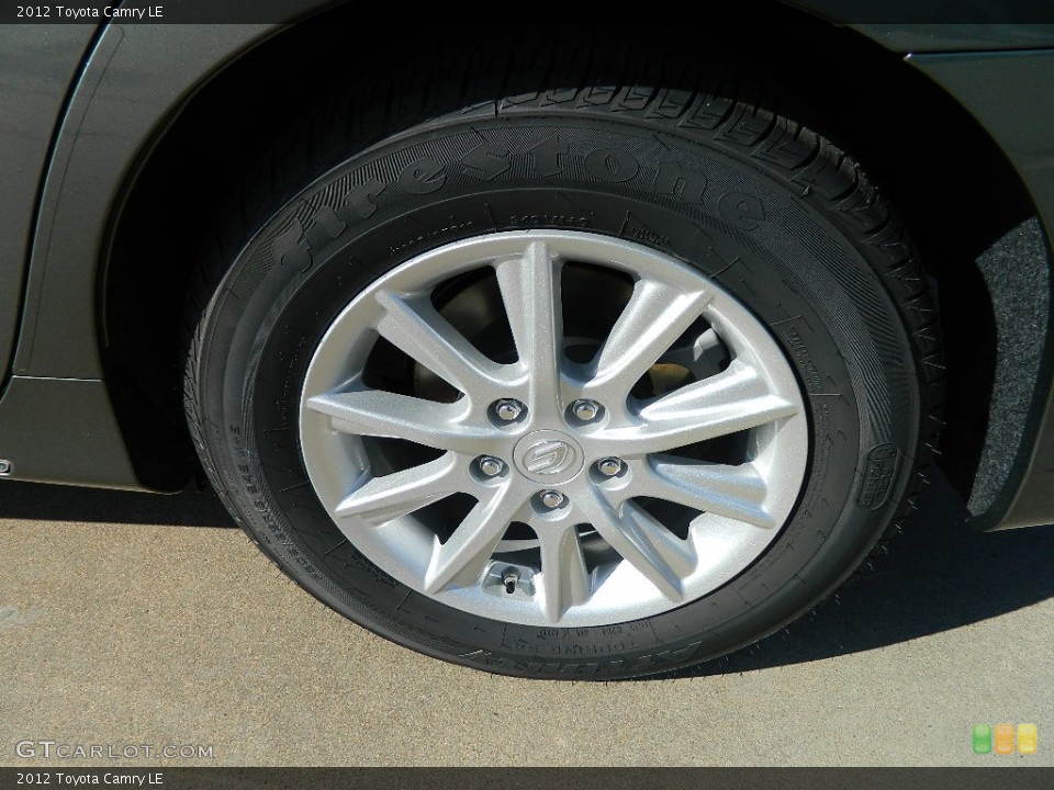 2012 Toyota Camry LE Wheel and Tire Photo #58336124