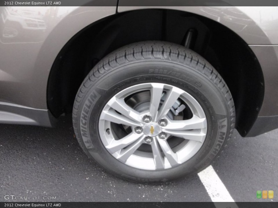 2012 Chevrolet Equinox LTZ AWD Wheel and Tire Photo #58338112