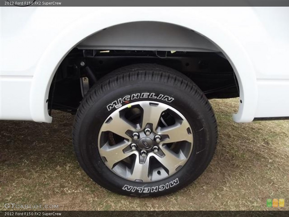 2012 Ford F150 FX2 SuperCrew Wheel and Tire Photo #58339078