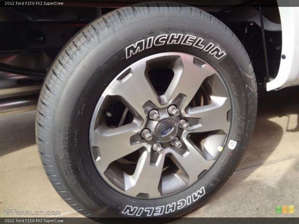2012 Ford F150 FX2 SuperCrew Wheel and Tire Photo #58339972