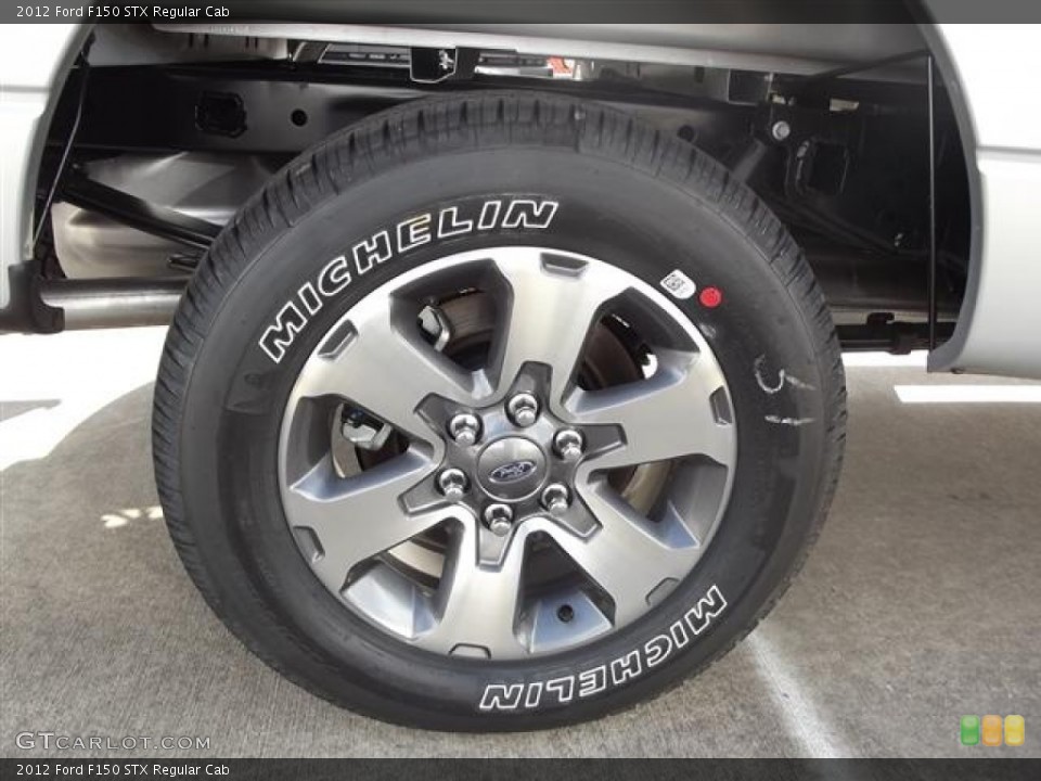 2012 Ford F150 STX Regular Cab Wheel and Tire Photo #58340411