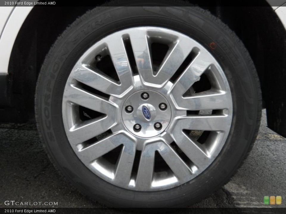2010 Ford Edge Limited AWD Wheel and Tire Photo #58347689
