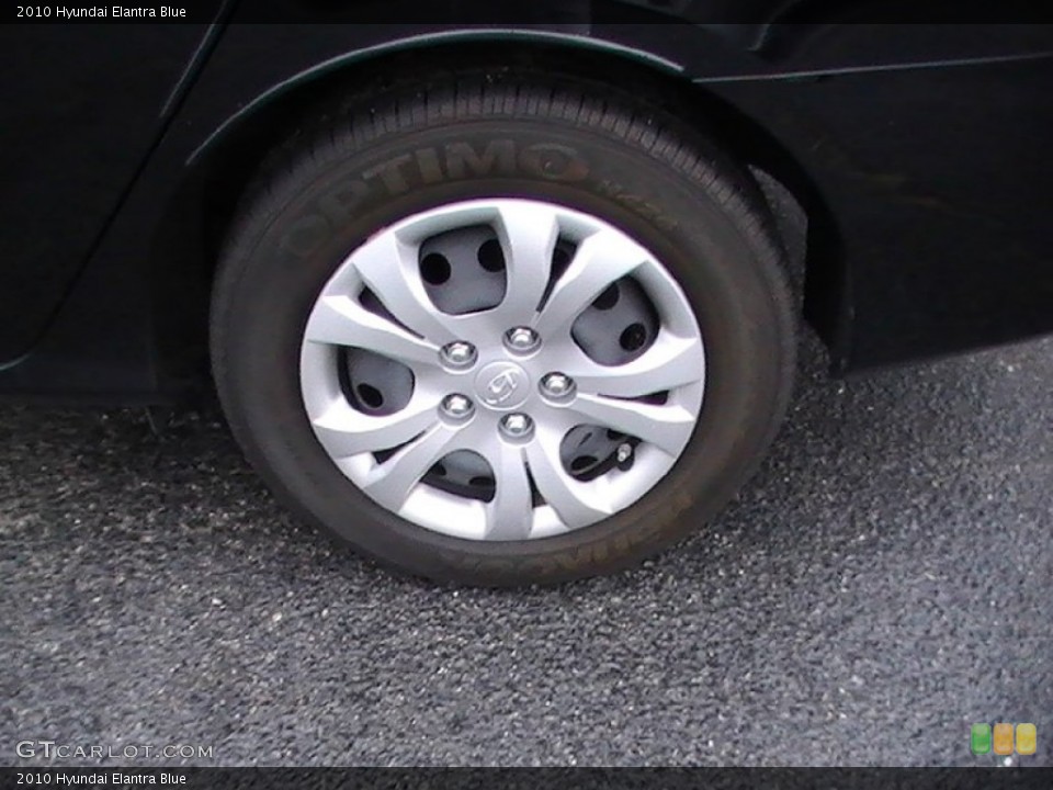 2010 Hyundai Elantra Blue Wheel and Tire Photo #58349495