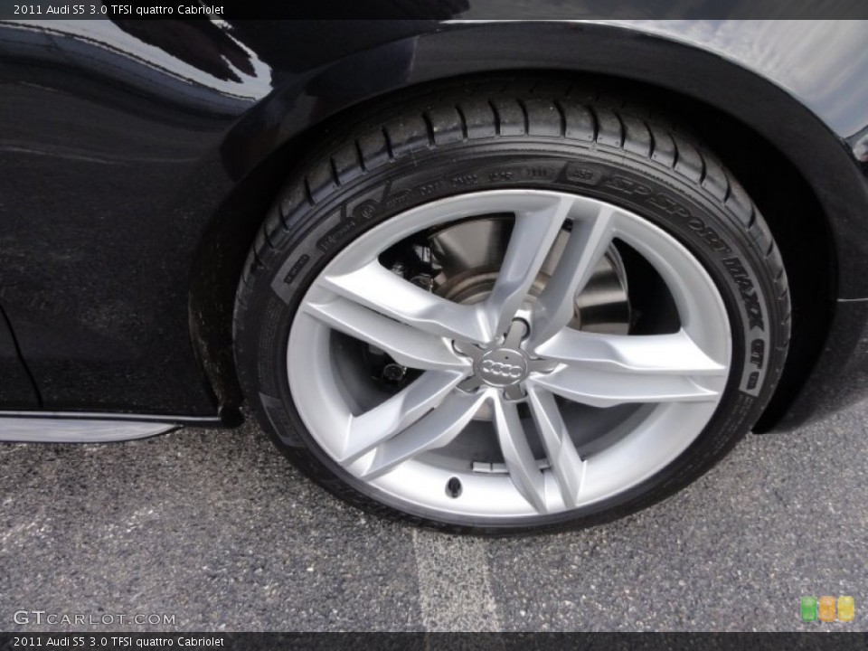 2011 Audi S5 3.0 TFSI quattro Cabriolet Wheel and Tire Photo #58358418