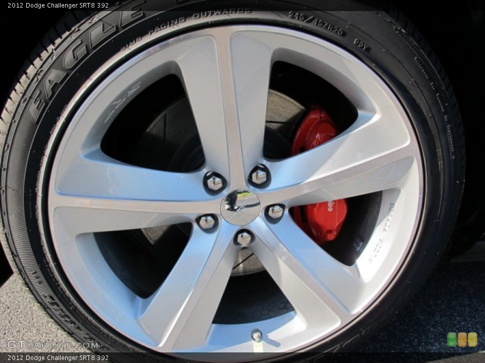 2012 Dodge Challenger SRT8 392 Wheel and Tire Photo #58364730