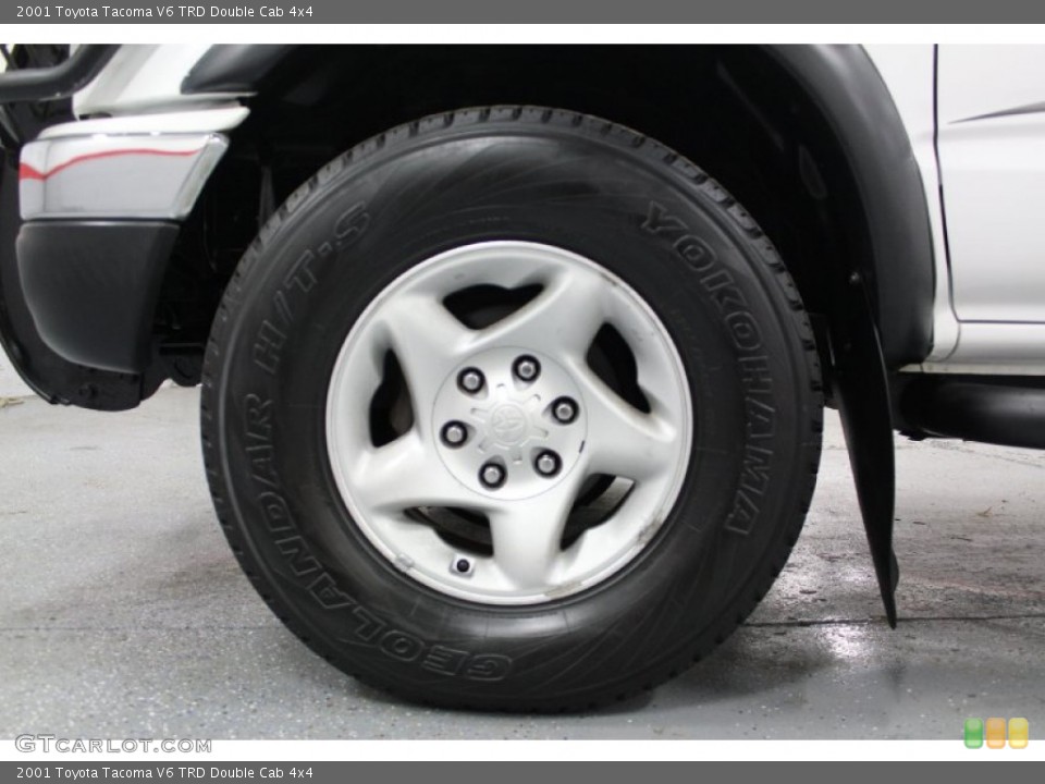 2001 Toyota Tacoma V6 TRD Double Cab 4x4 Wheel and Tire Photo #58370493