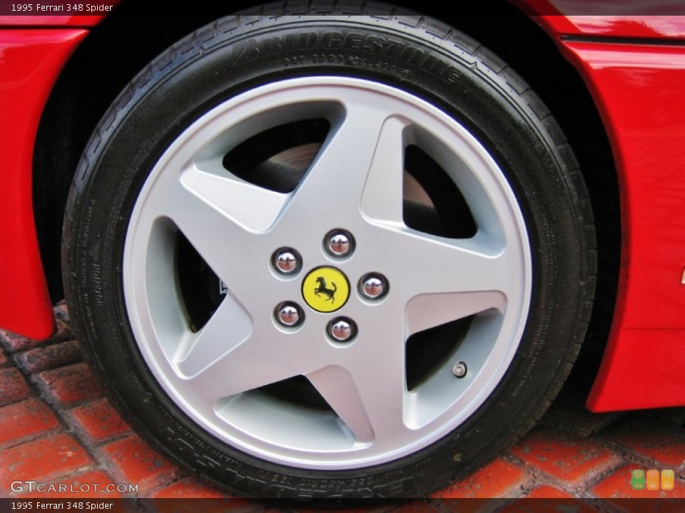 1995 Ferrari 348 Spider Wheel and Tire Photo #58375626