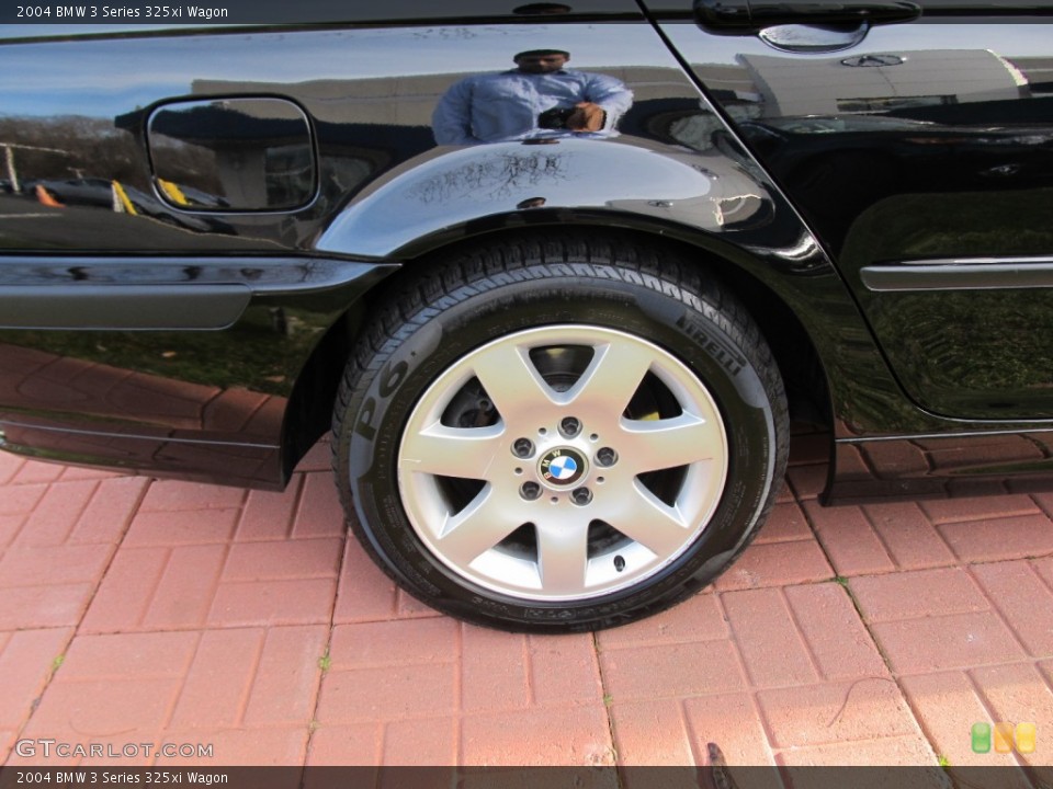 2004 BMW 3 Series 325xi Wagon Wheel and Tire Photo #58376118