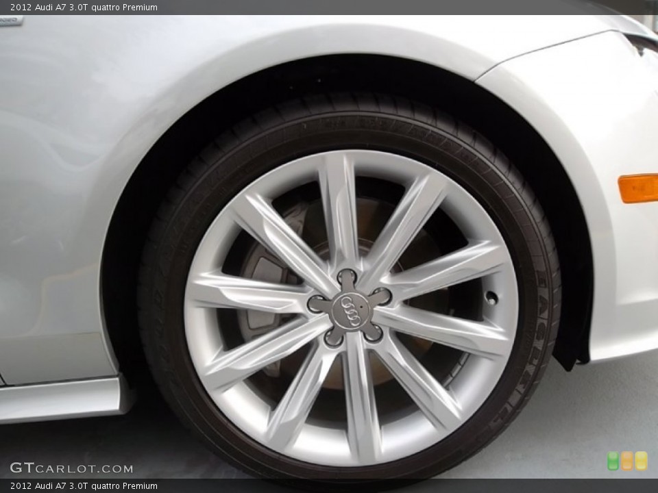 2012 Audi A7 3.0T quattro Premium Wheel and Tire Photo #58376310