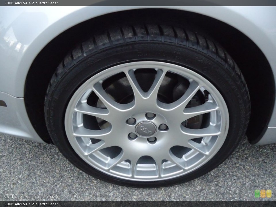 2006 Audi S4 4.2 quattro Sedan Wheel and Tire Photo #58382946