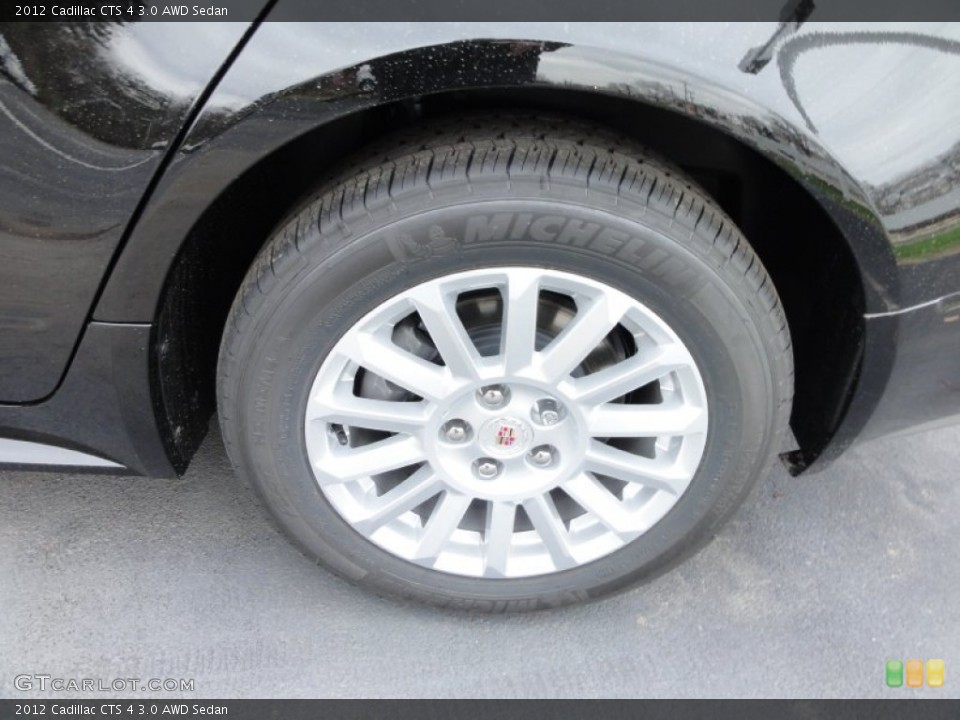 2012 Cadillac CTS 4 3.0 AWD Sedan Wheel and Tire Photo #58384524