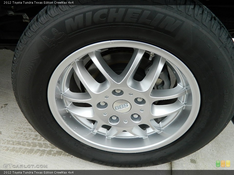 2012 Toyota Tundra Texas Edition CrewMax 4x4 Wheel and Tire Photo #58389619