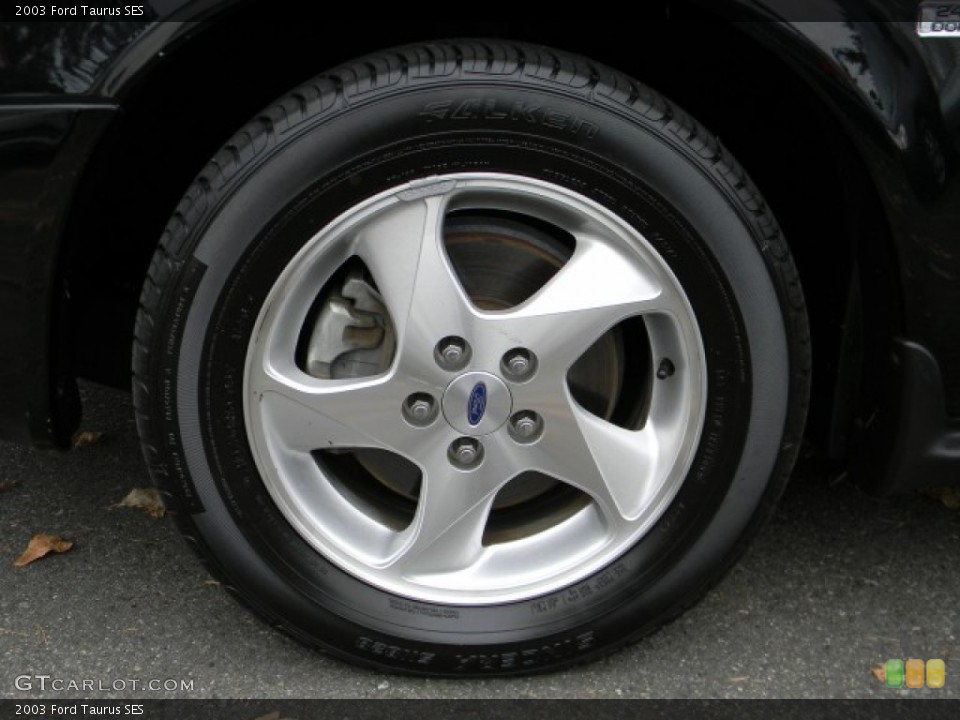 2003 Ford Taurus SES Wheel and Tire Photo #58393861