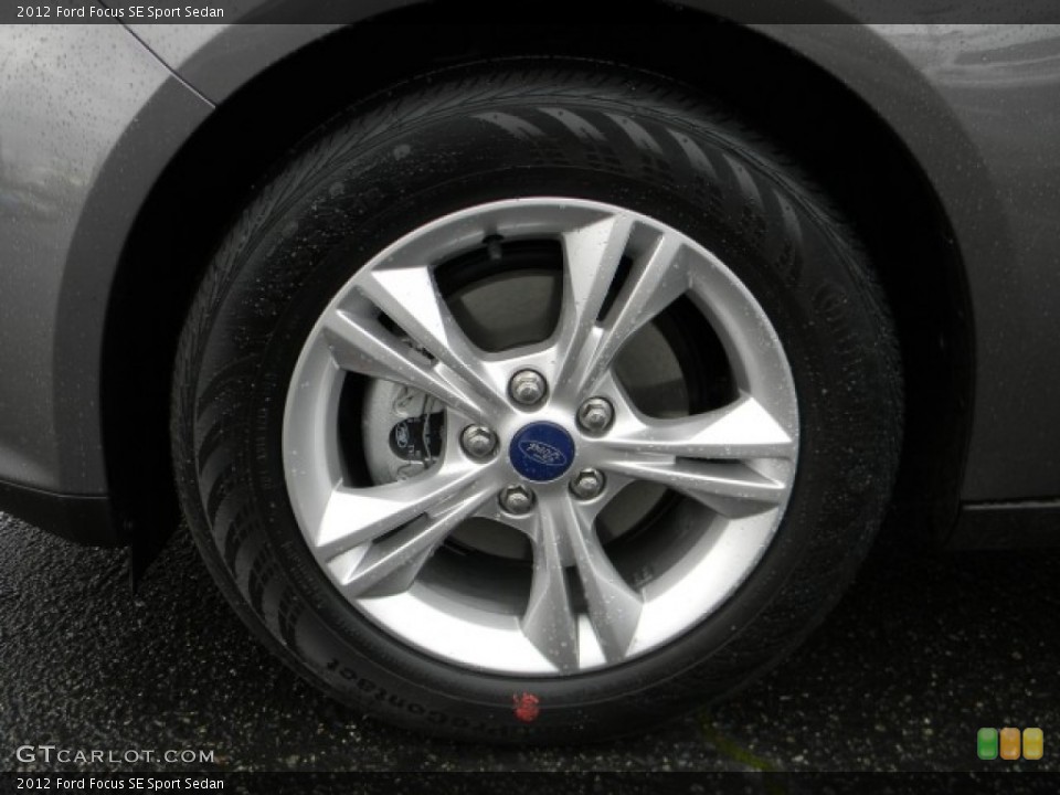 2012 Ford Focus SE Sport Sedan Wheel and Tire Photo #58394334