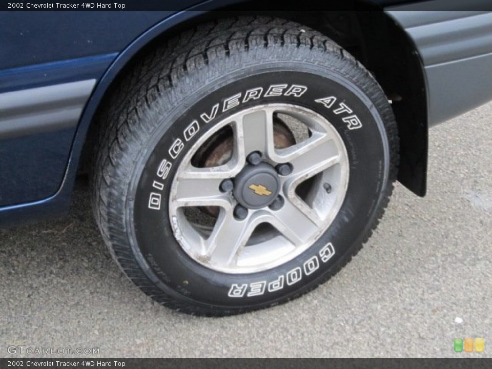 2002 Chevrolet Tracker Wheels and Tires