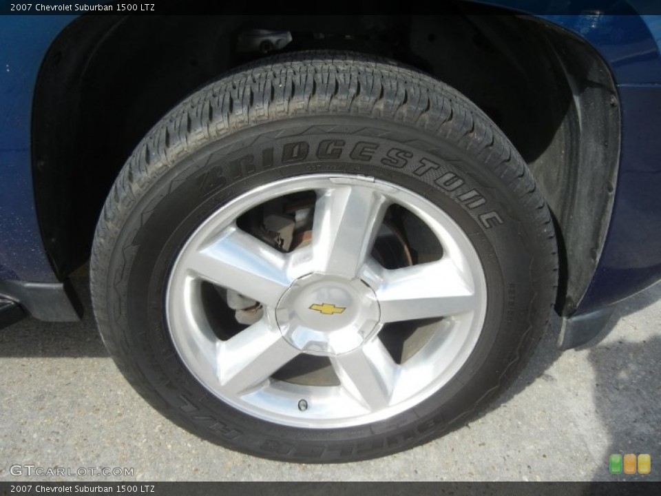 2007 Chevrolet Suburban 1500 LTZ Wheel and Tire Photo #58409221