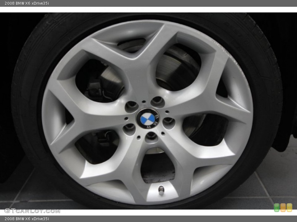2008 BMW X6 xDrive35i Wheel and Tire Photo #58415040