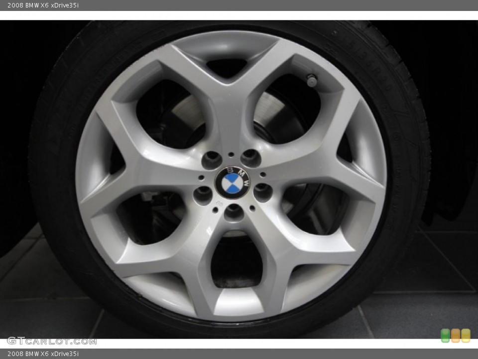 2008 BMW X6 xDrive35i Wheel and Tire Photo #58415070
