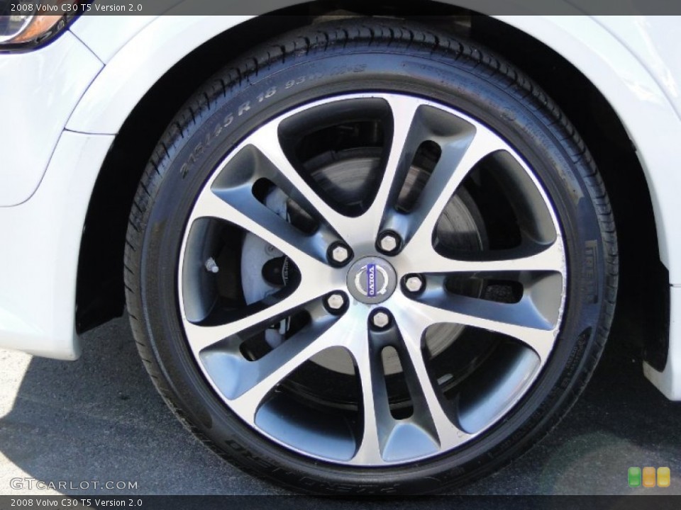 2008 Volvo C30 T5 Version 2.0 Wheel and Tire Photo #58415775