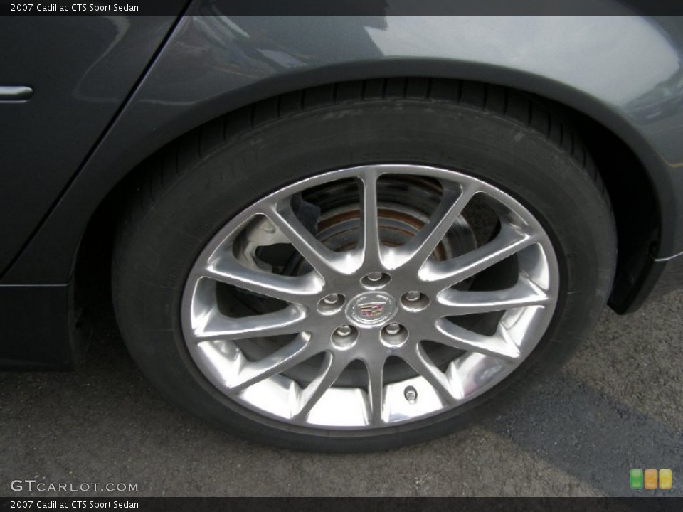2007 Cadillac CTS Sport Sedan Wheel and Tire Photo #58418121