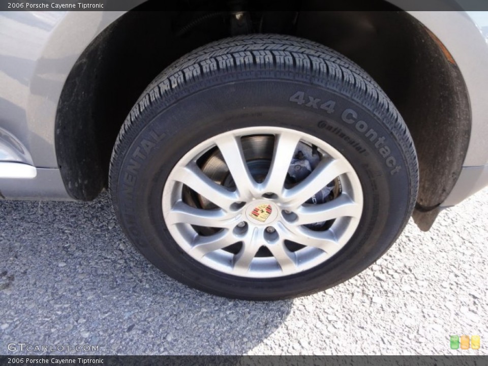 2006 Porsche Cayenne Tiptronic Wheel and Tire Photo #58423152