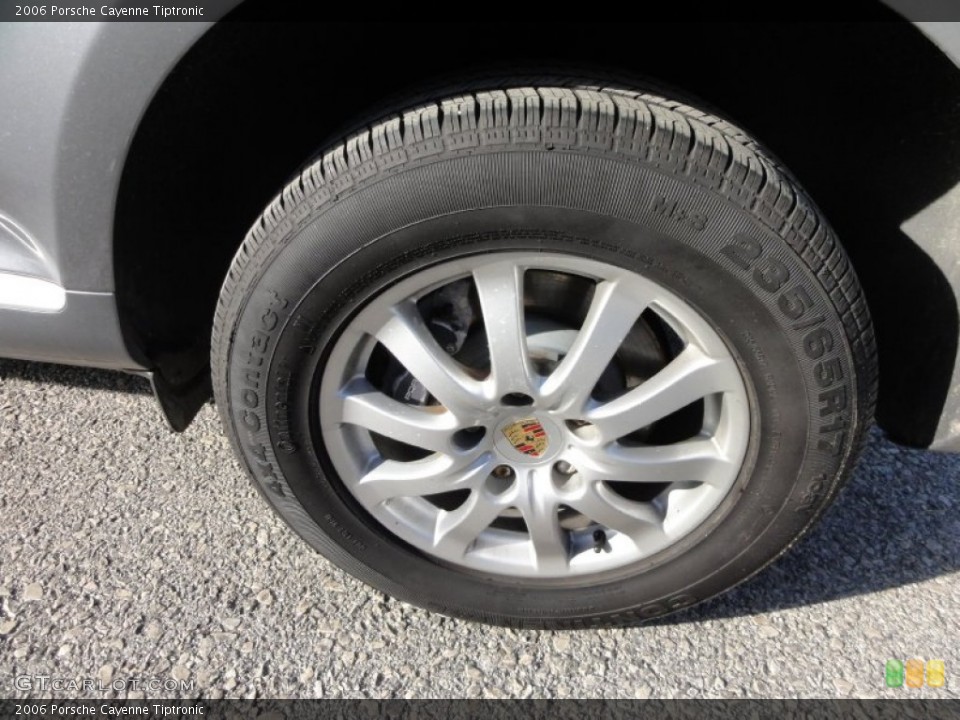2006 Porsche Cayenne Tiptronic Wheel and Tire Photo #58423206