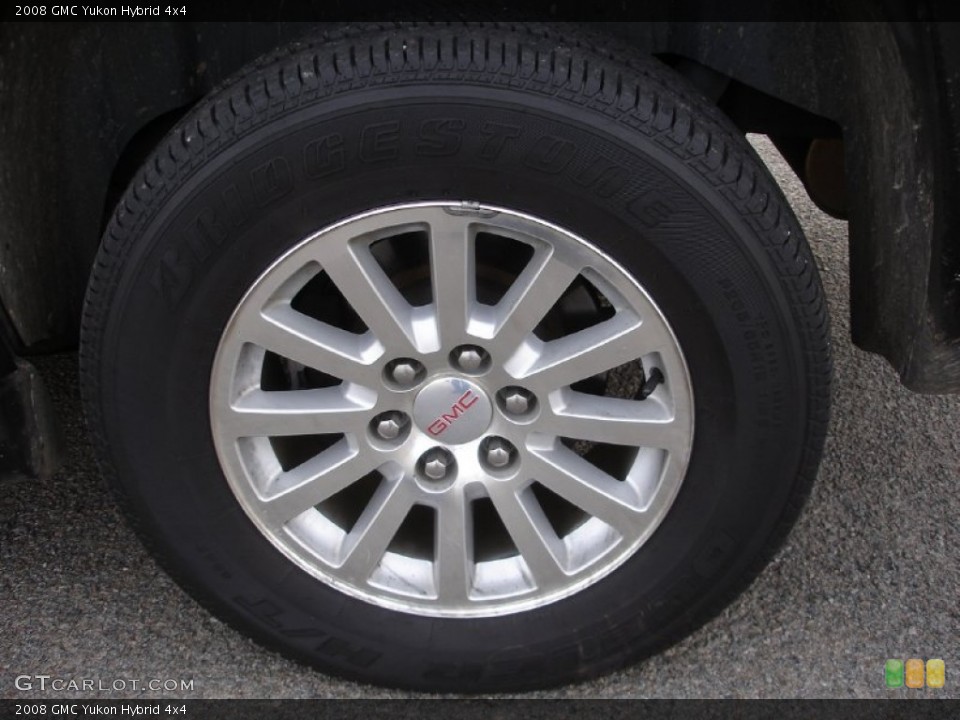 2008 GMC Yukon Hybrid 4x4 Wheel and Tire Photo #58425108