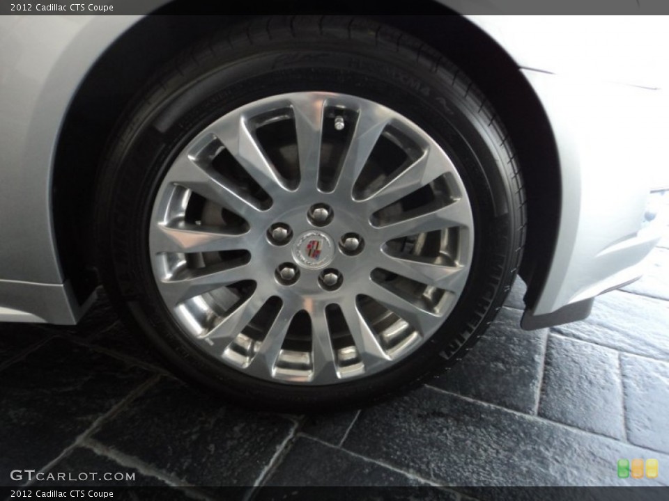 2012 Cadillac CTS Coupe Wheel and Tire Photo #58427175