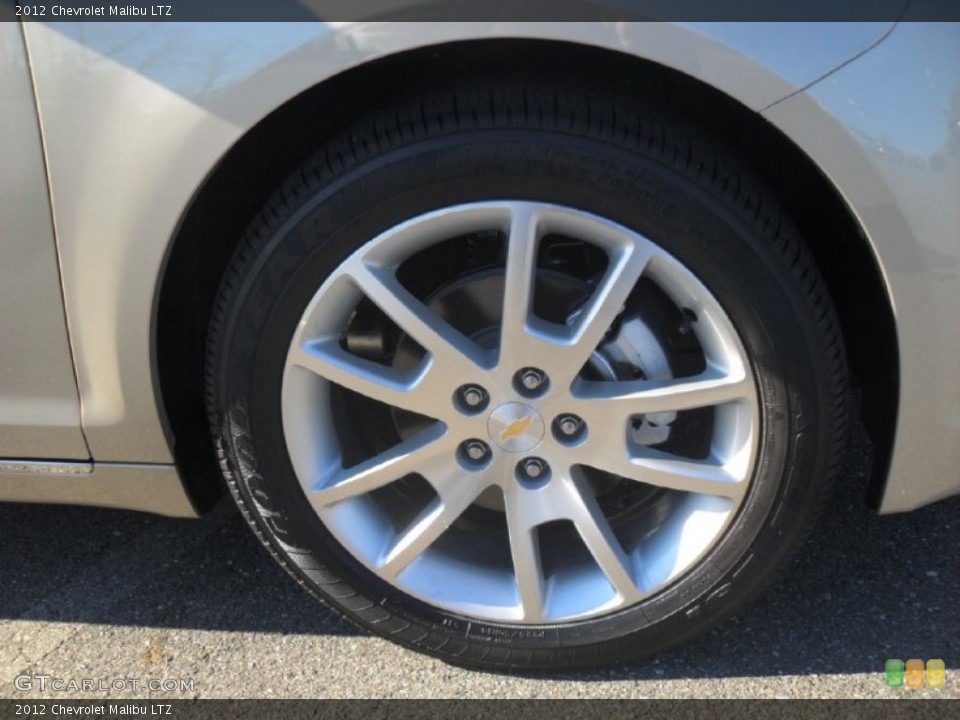 2012 Chevrolet Malibu LTZ Wheel and Tire Photo #58432248