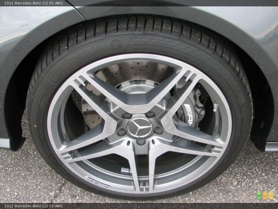 2012 Mercedes-Benz CLS 63 AMG Wheel and Tire Photo #58432605