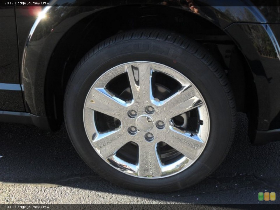2012 Dodge Journey Crew Wheel and Tire Photo #58433229