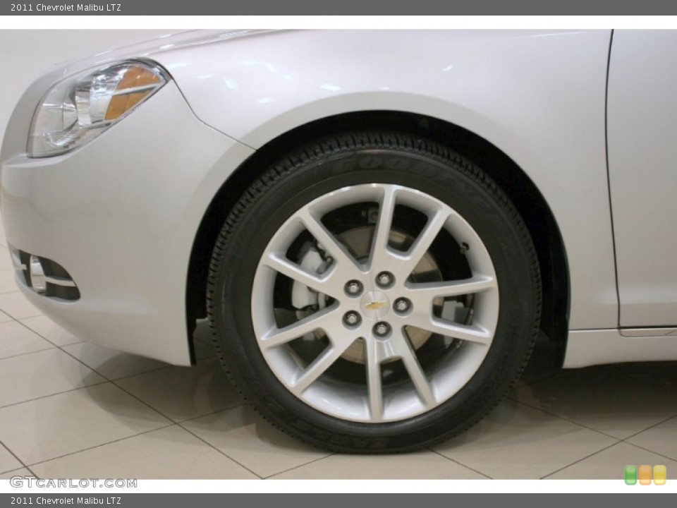 2011 Chevrolet Malibu LTZ Wheel and Tire Photo #58435493