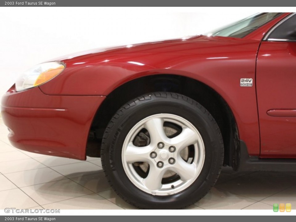 2003 Ford Taurus SE Wagon Wheel and Tire Photo #58436529