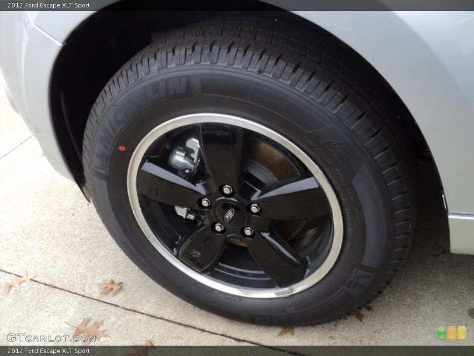 2012 Ford Escape XLT Sport Wheel and Tire Photo #58438560