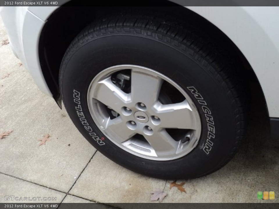 2012 Ford Escape XLT V6 4WD Wheel and Tire Photo #58438605