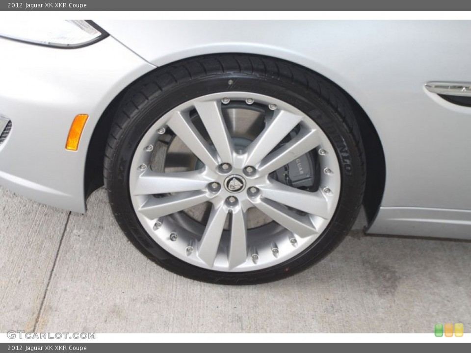 2012 Jaguar XK XKR Coupe Wheel and Tire Photo #58438956