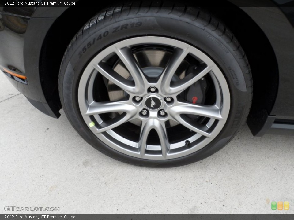 2012 Ford Mustang GT Premium Coupe Wheel and Tire Photo #58443978