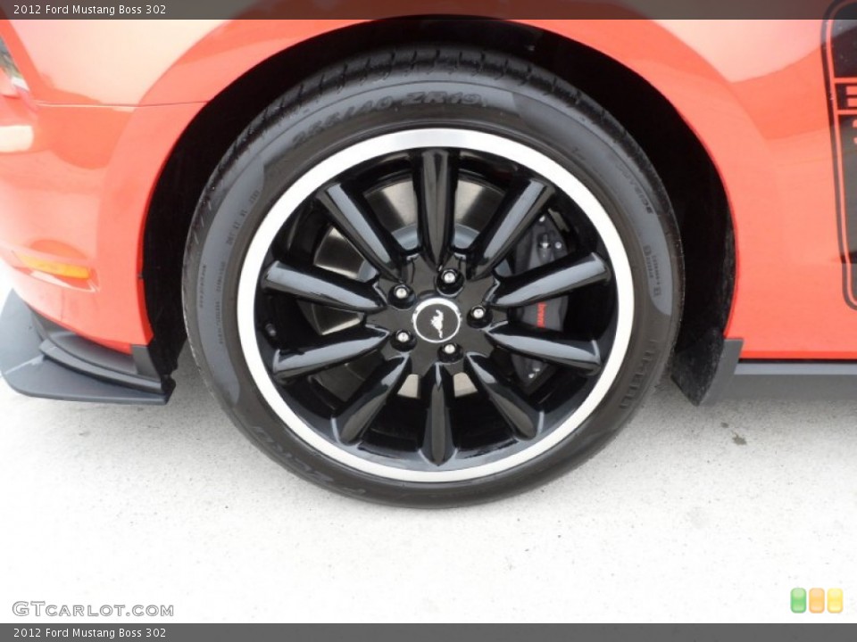 2012 Ford Mustang Boss 302 Wheel and Tire Photo #58444083
