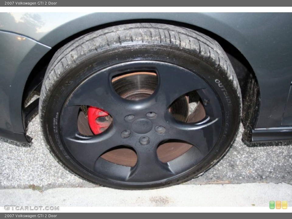 2007 Volkswagen GTI 2 Door Wheel and Tire Photo #58445886