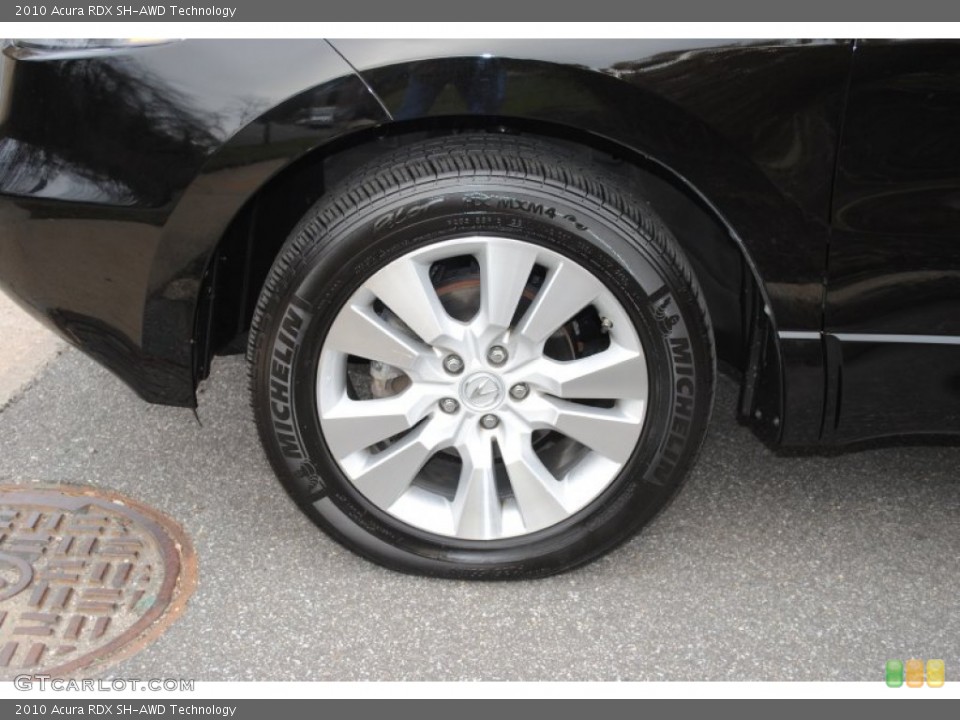 2010 Acura RDX SH-AWD Technology Wheel and Tire Photo #58448447