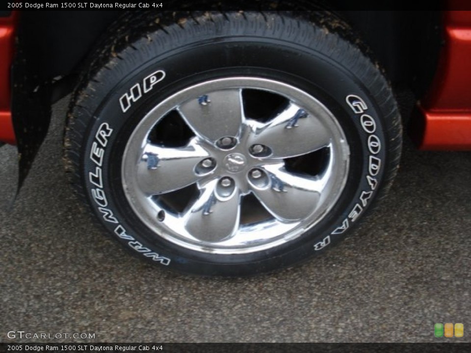 2005 Dodge Ram 1500 SLT Daytona Regular Cab 4x4 Wheel and Tire Photo #58448938