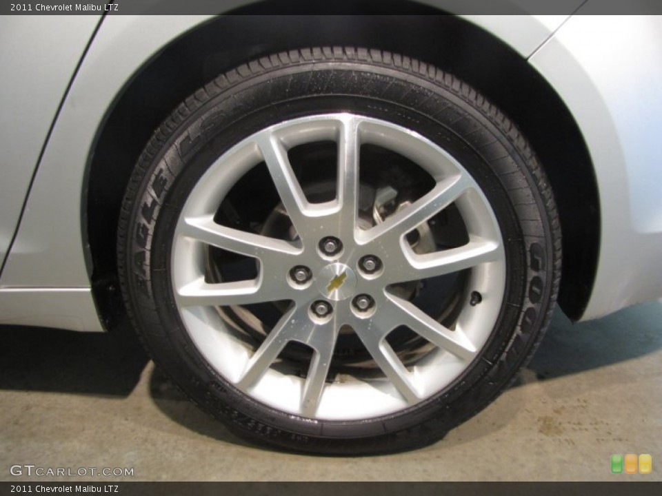 2011 Chevrolet Malibu LTZ Wheel and Tire Photo #58450190