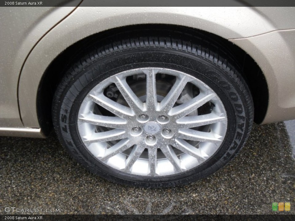 2008 Saturn Aura XR Wheel and Tire Photo #58469466