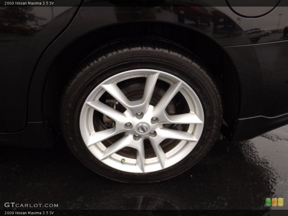 2009 Nissan Maxima 3.5 SV Wheel and Tire Photo #58474641