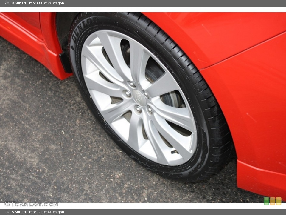 2008 Subaru Impreza WRX Wagon Wheel and Tire Photo #58479137